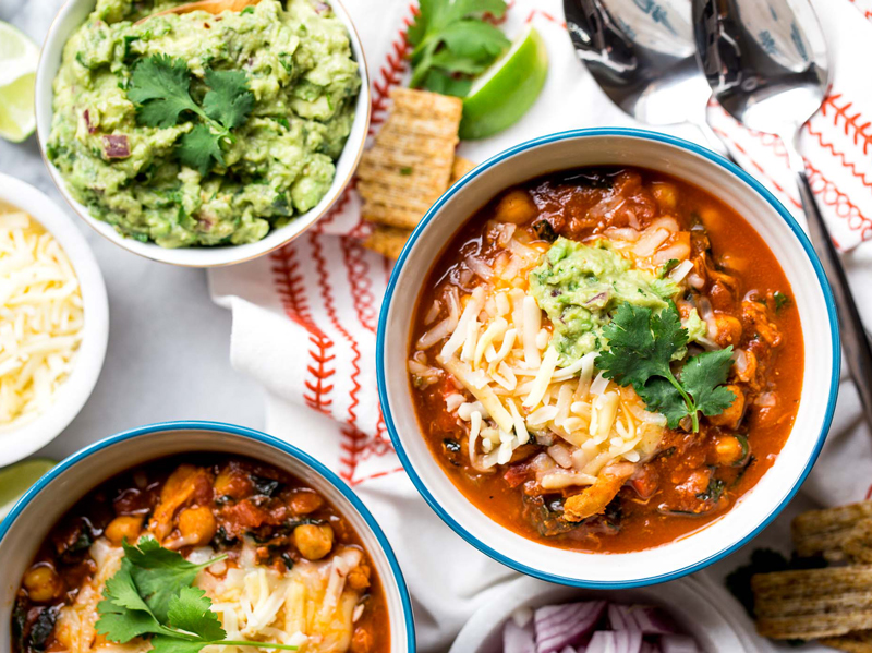 Chipotle Turkey Chili with Sweet Potatoes & Kale - Wedge Community Co-ops