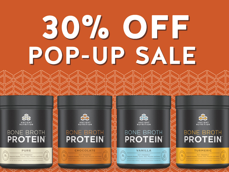 30% Off Ancient Nutrition
