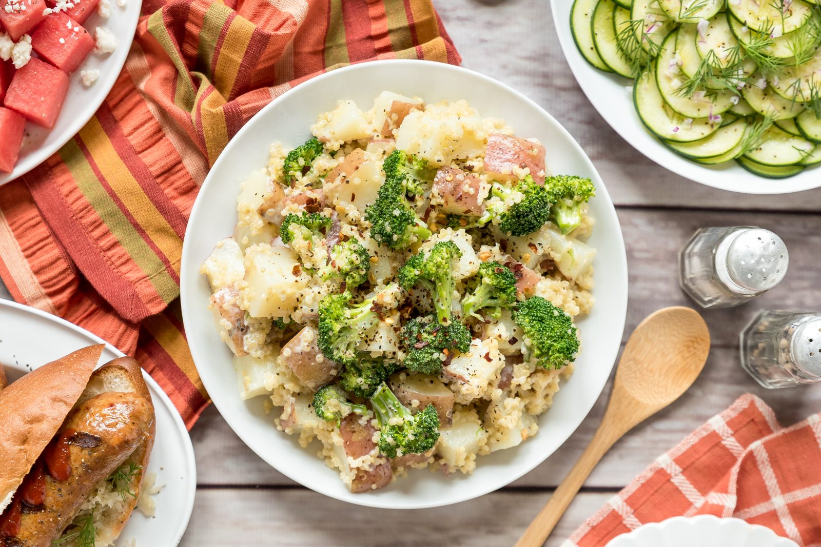 Potato & Broccoli Quinoa Salad - Wedge Community Co-ops