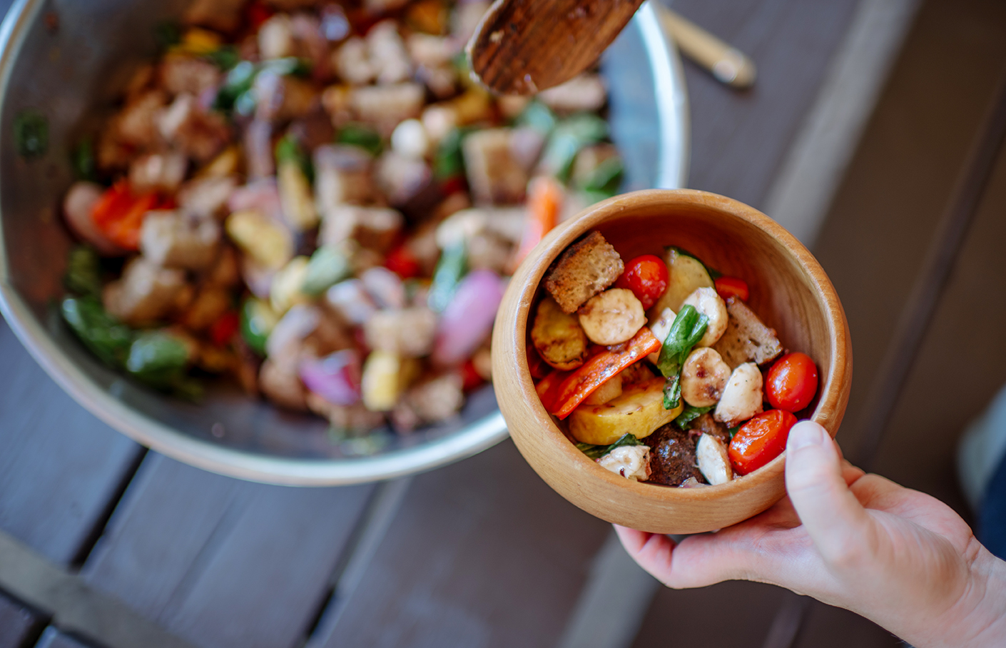 Fire-Grilled Panzanella Salad - Wedge Community Co-ops
