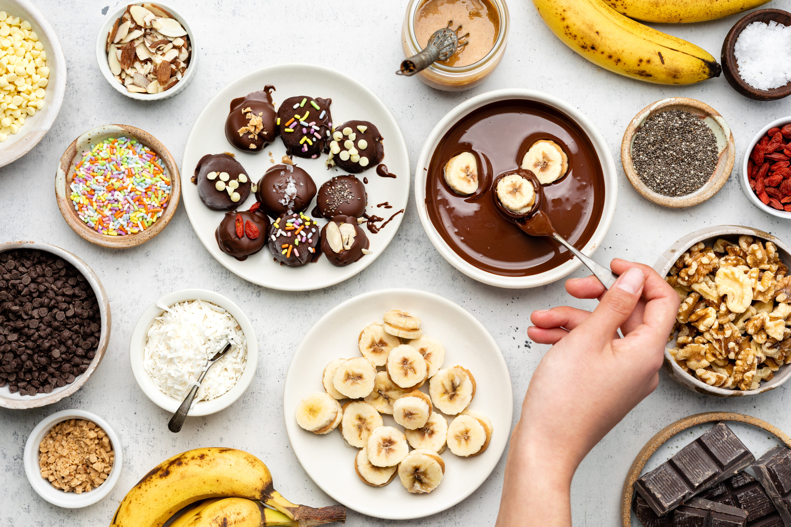 CHOCOLATE BANANA PEANUT BUTTER BITES - Wedge Community Co-ops