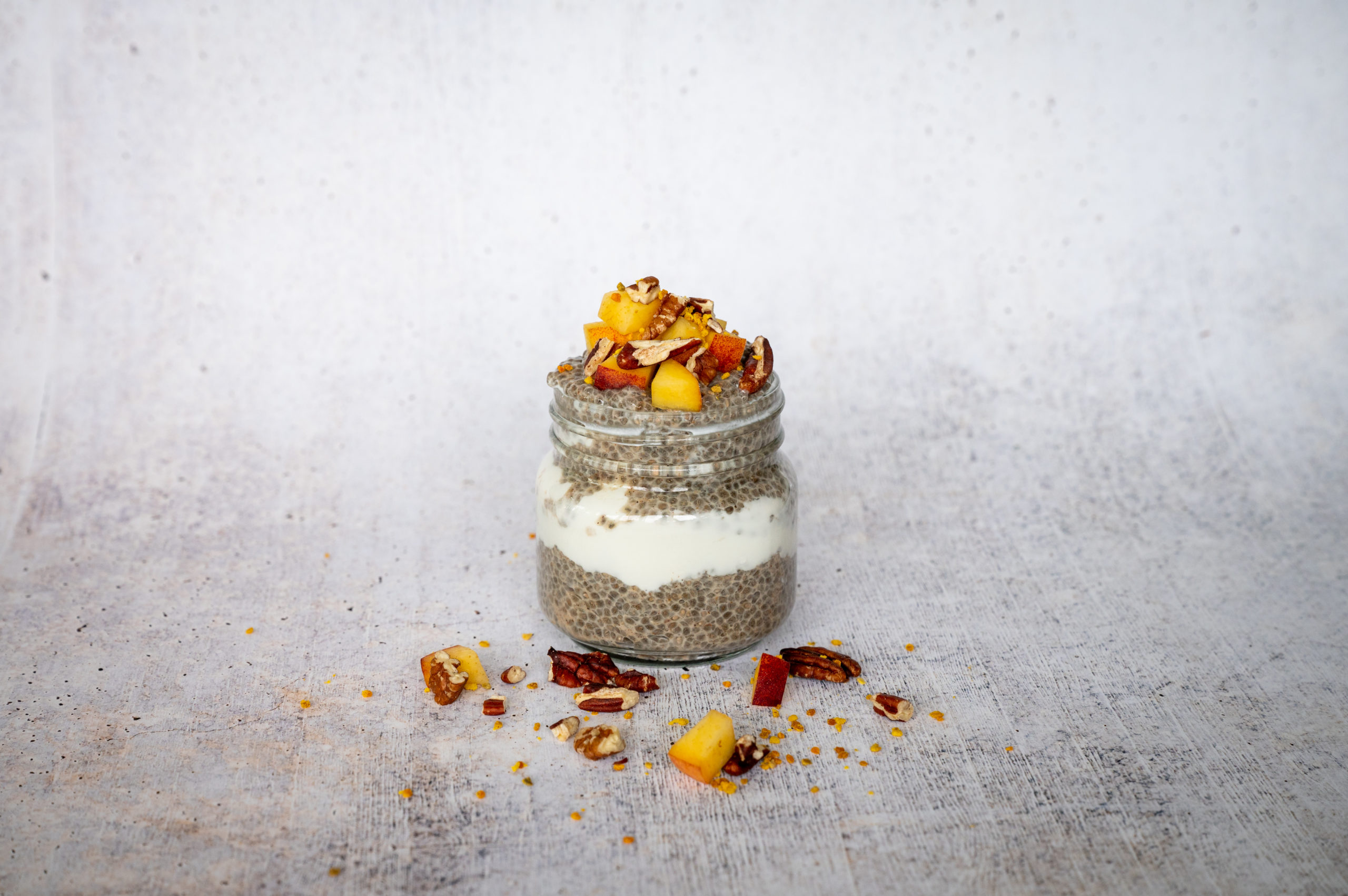Chai-Spiced Peach Chia Pudding - Wedge Community Co-ops