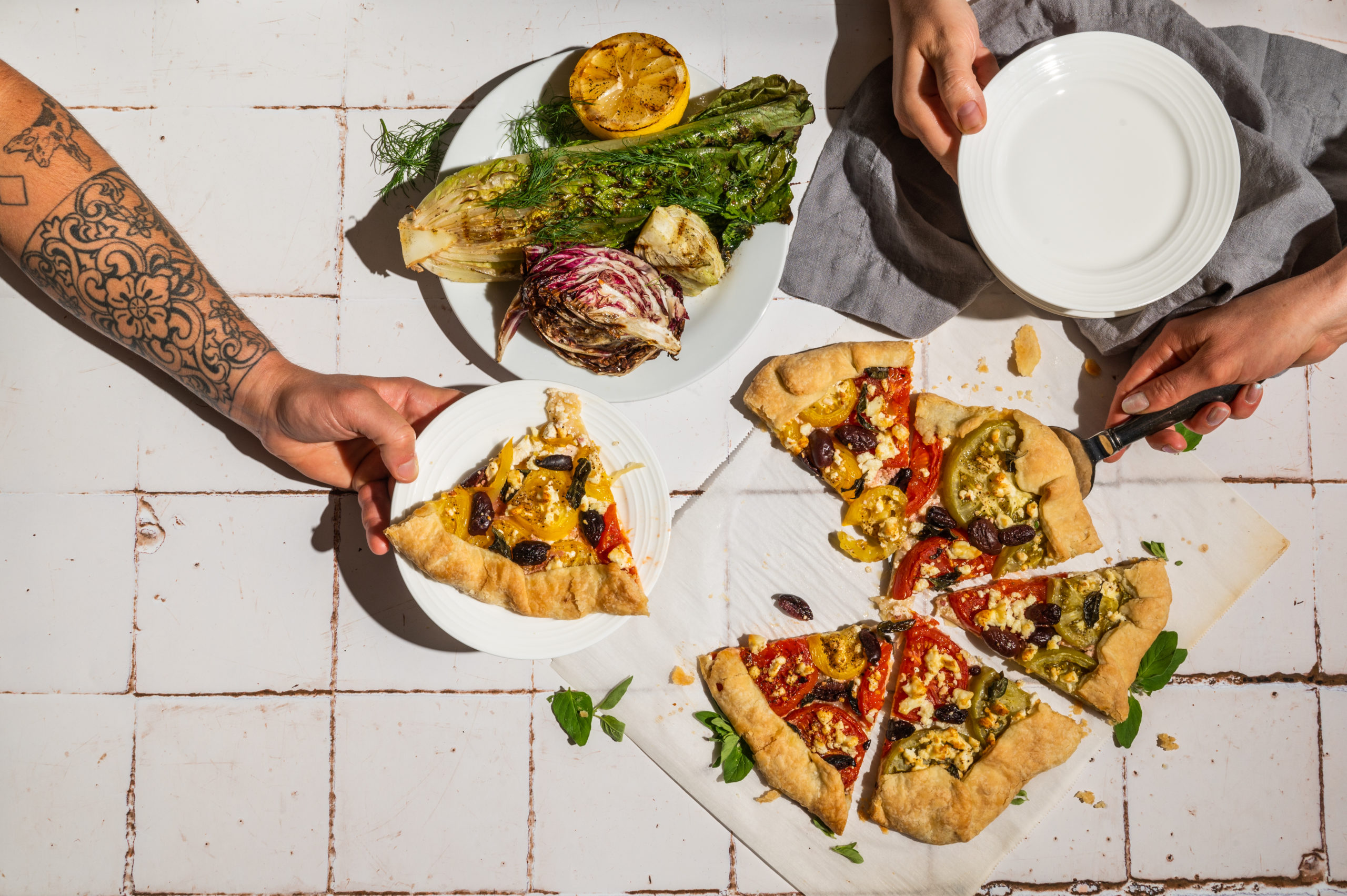 Heirloom Tomato and Olive Galette - Wedge Community Co-ops
