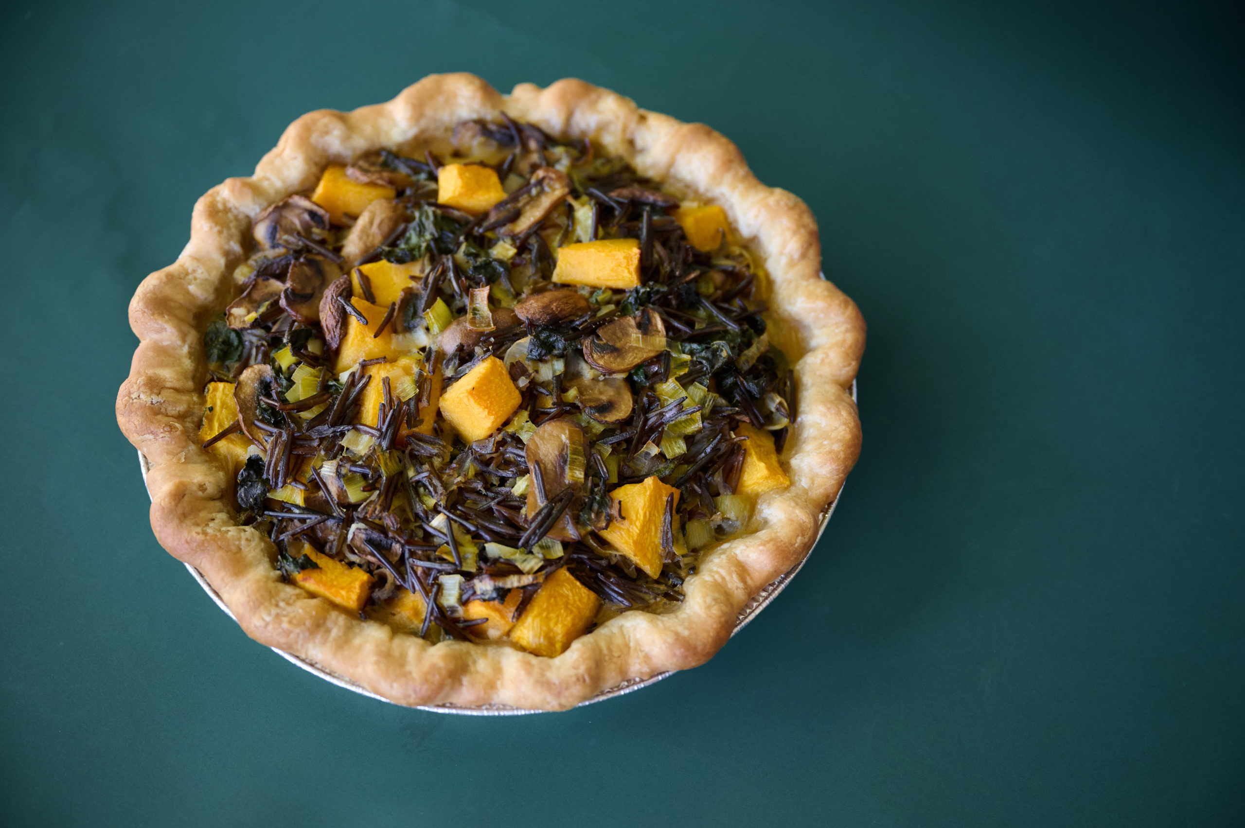 Mushroom Wild Rice Pot Pie - Wedge Community Co-ops