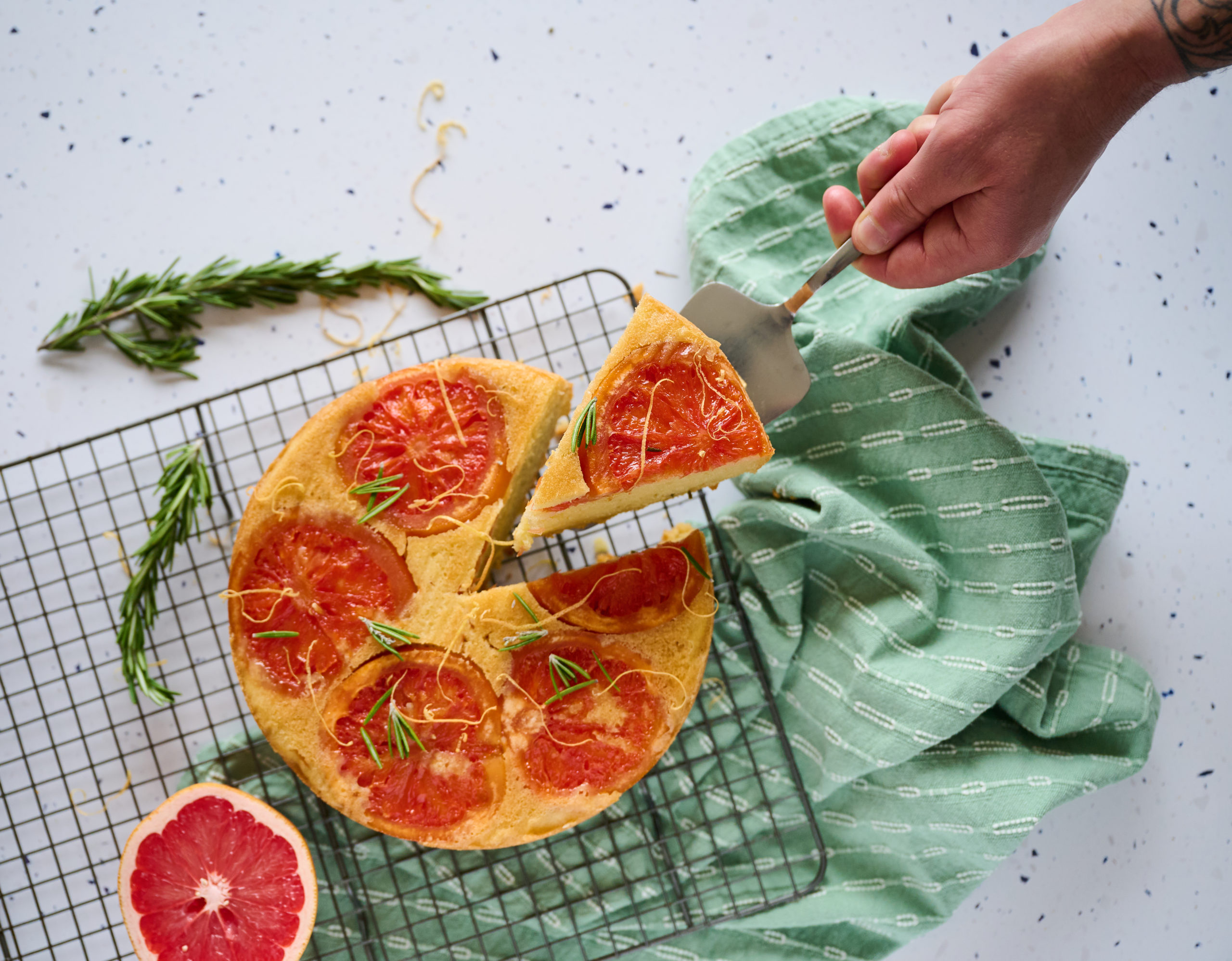 Grapefruit Olive Oil Cake  - Wedge Community Co-ops